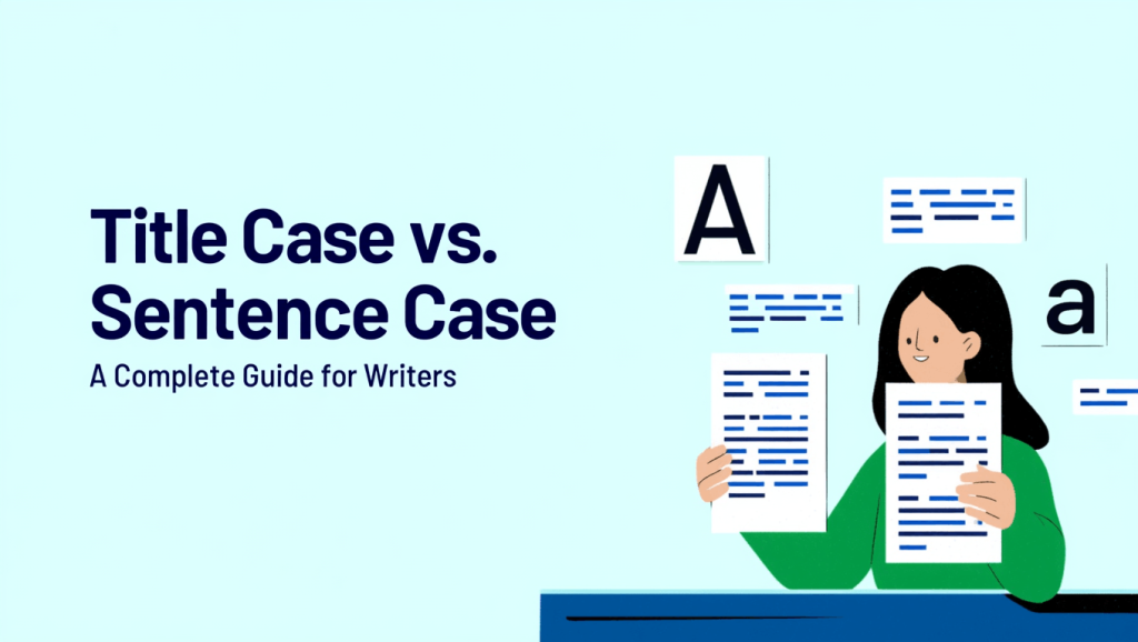 Title Case vs. Sentence Case: When to Use Each in Your Writing 2 Title Case vs. Sentence Case